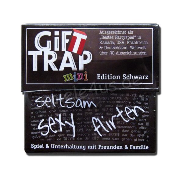 Gift TRAP Mini SCHWARZ/TABOO