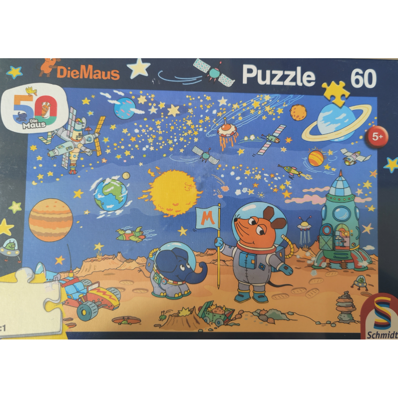 Die Maus 60 Teile Kinderpuzzle 56343 1 Die Maus 60 Teile Kinderpuzzle 56343