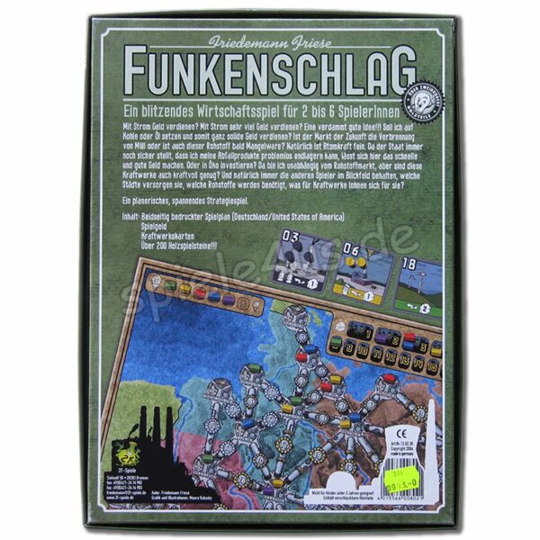 Funkenschlag mit 6 Promokarten