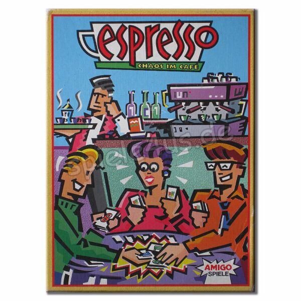 Espresso Chaos im Café Kartenspiel