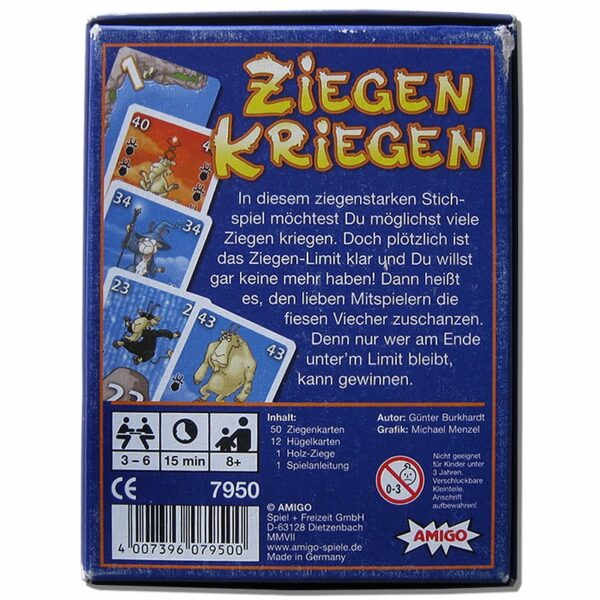 Ziegen kriegen Kartenspiel