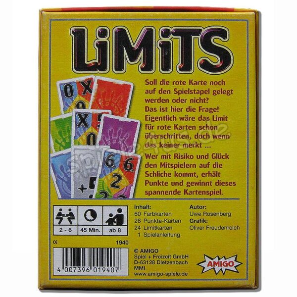 Limits Kartenspiel Uwe Rosenberg