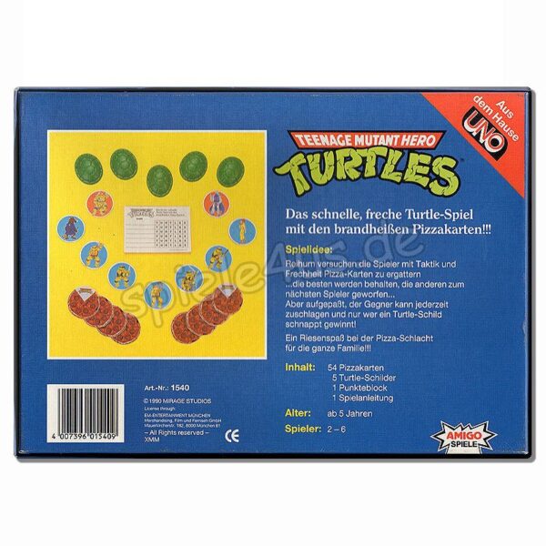 Turtles Das Pizza-Spiel