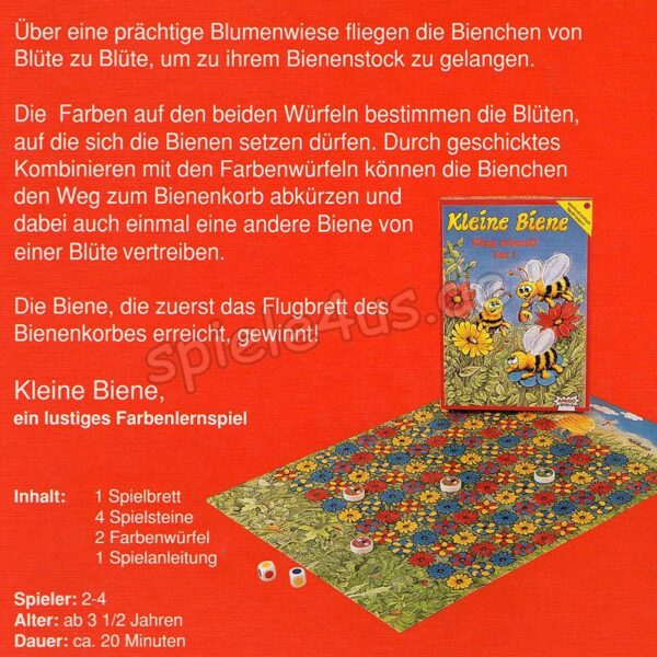 Kleine Biene flieg schnell los