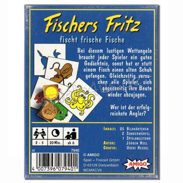 Fischers Fritz fischt frische Fische Kartenspiel