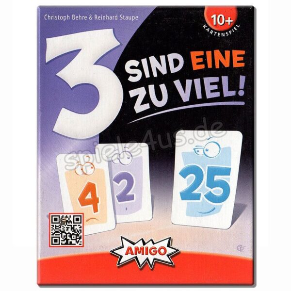 3 sind eine zuviel Kartenspiel