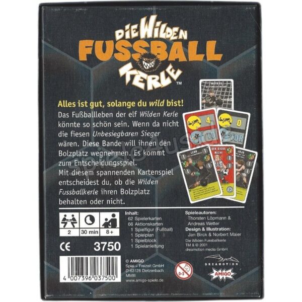 Die wilden Fussballkerle Das Kartenspiel