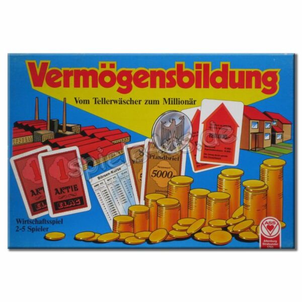 Vermögensbildung Wirtschaftsspiel von ASS