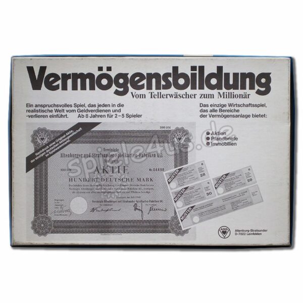 Vermögensbildung Wirtschaftsspiel von ASS
