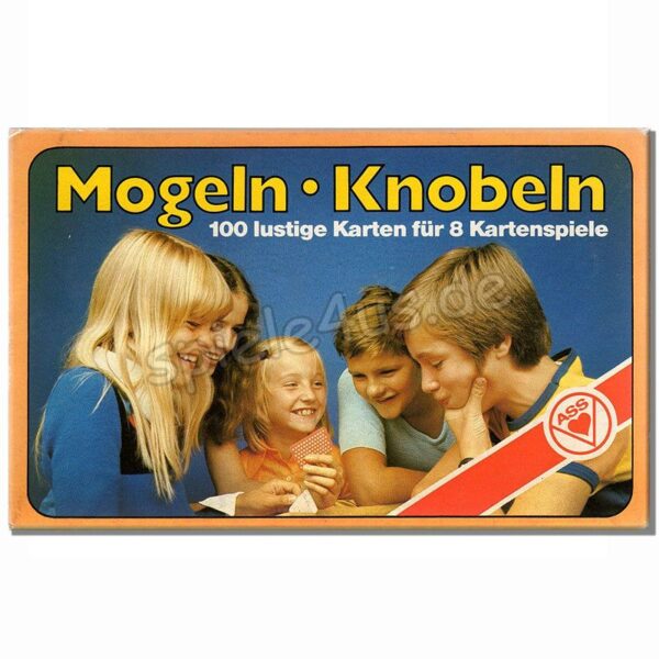 Mogeln Knobeln 100 lustige Karten für 8 Kartenspiele