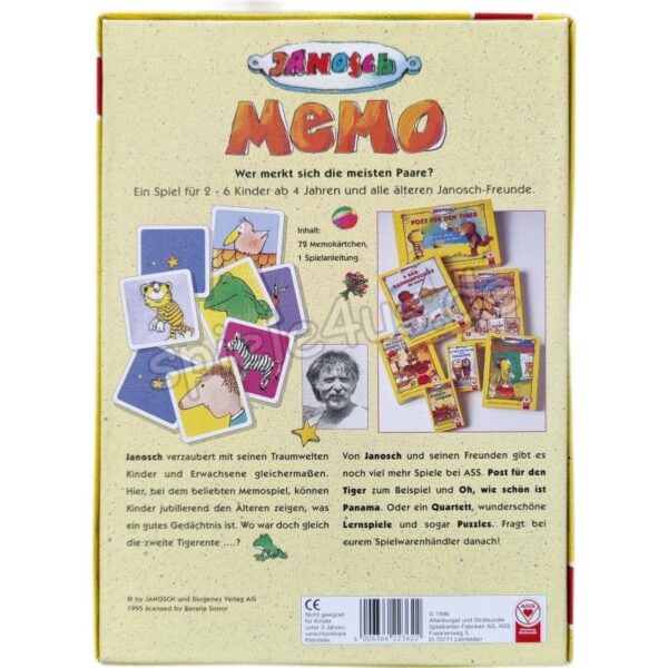 Janosch Memo Künstlerspiele