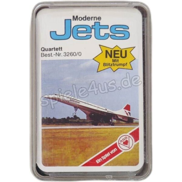 Quartett Moderne Jets ASS 3260 BLITZTRUMPF
