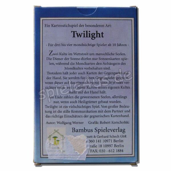 Twilight Kartenspiel