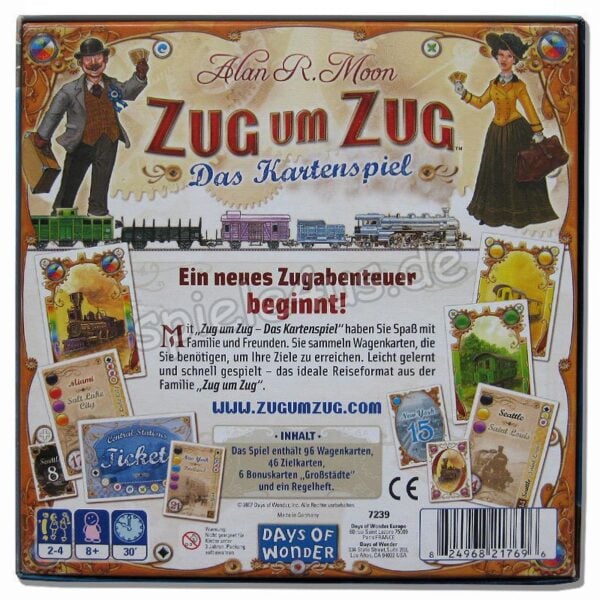 Zug um Zug Kartenspiel