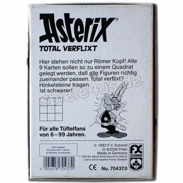 Asterix Total verflixt Allerlei Spielerei