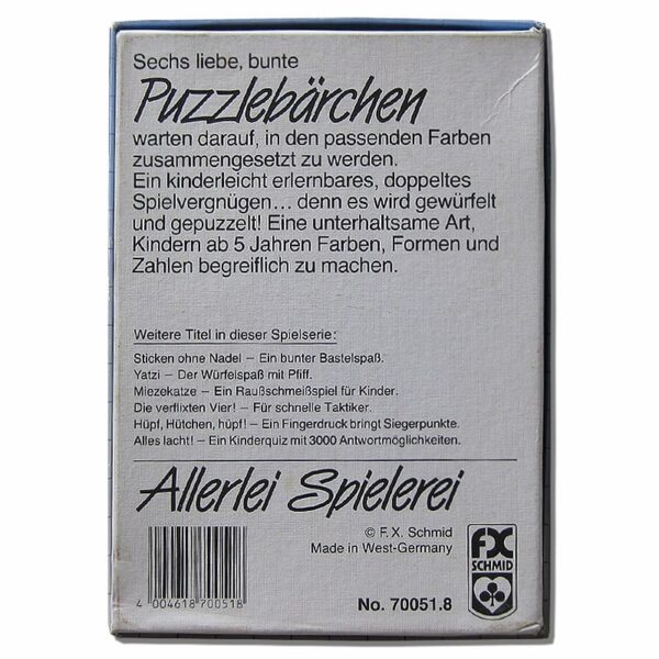 Puzzlebär Allerlei Spielerei FX Schmid