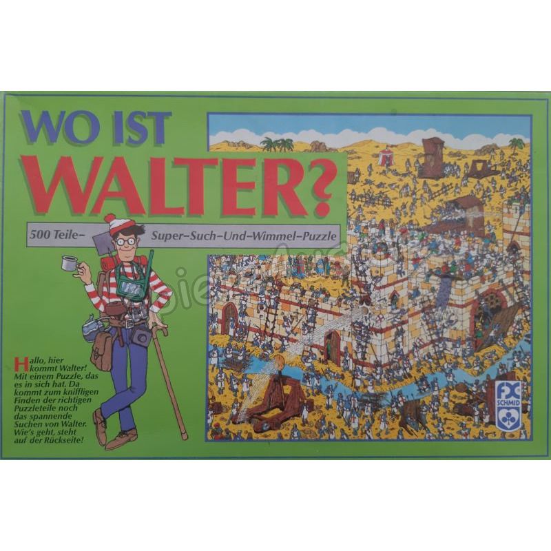 Wo ist Walter Wimmelpuzzle 500 Teile Puzzle kaufen | Neu &amp; Gebraucht ...