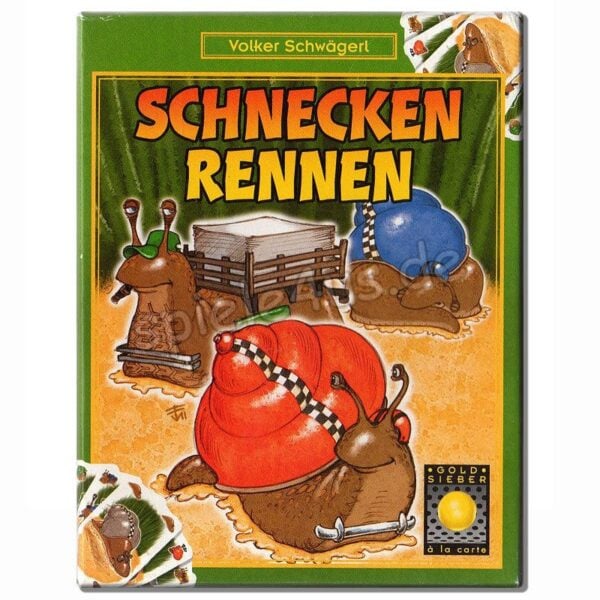 Schneckenrennen Kartenspiel