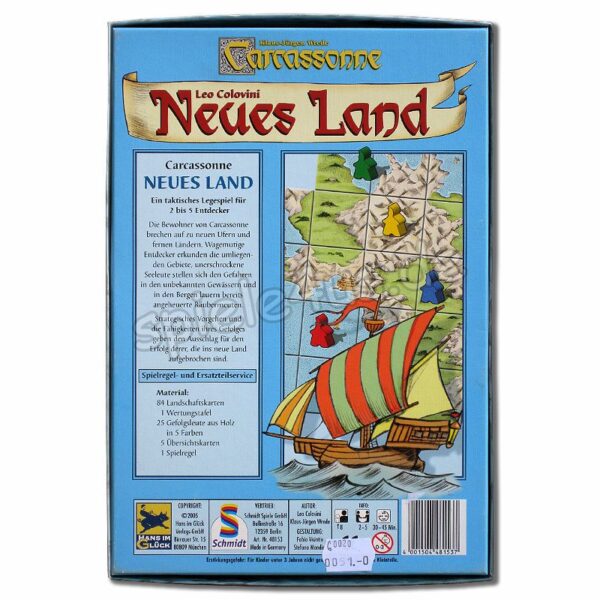 Carcassonne Neues Land