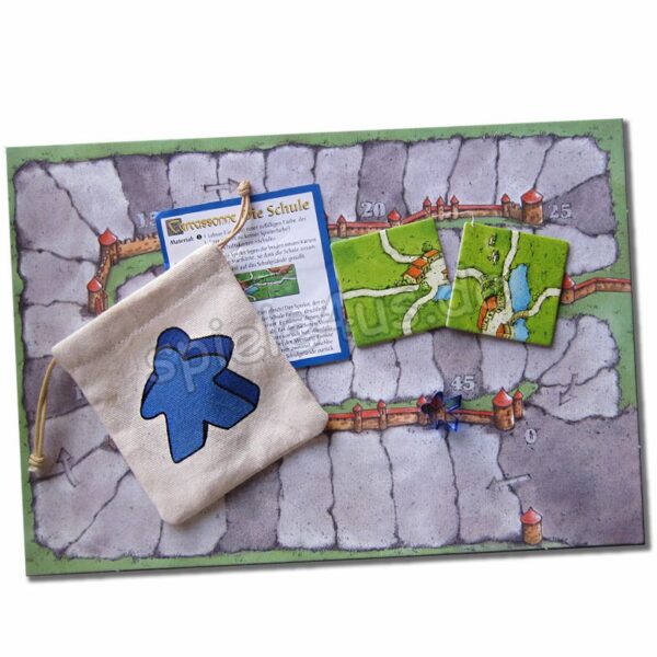 Carcassonne  mit Promos Die Pest + Die Schule