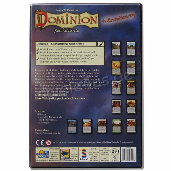 Dominion Reiche Ernte Erweiterung