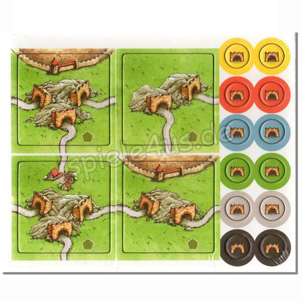 Carcassonne  mit Promo Der Tunnel