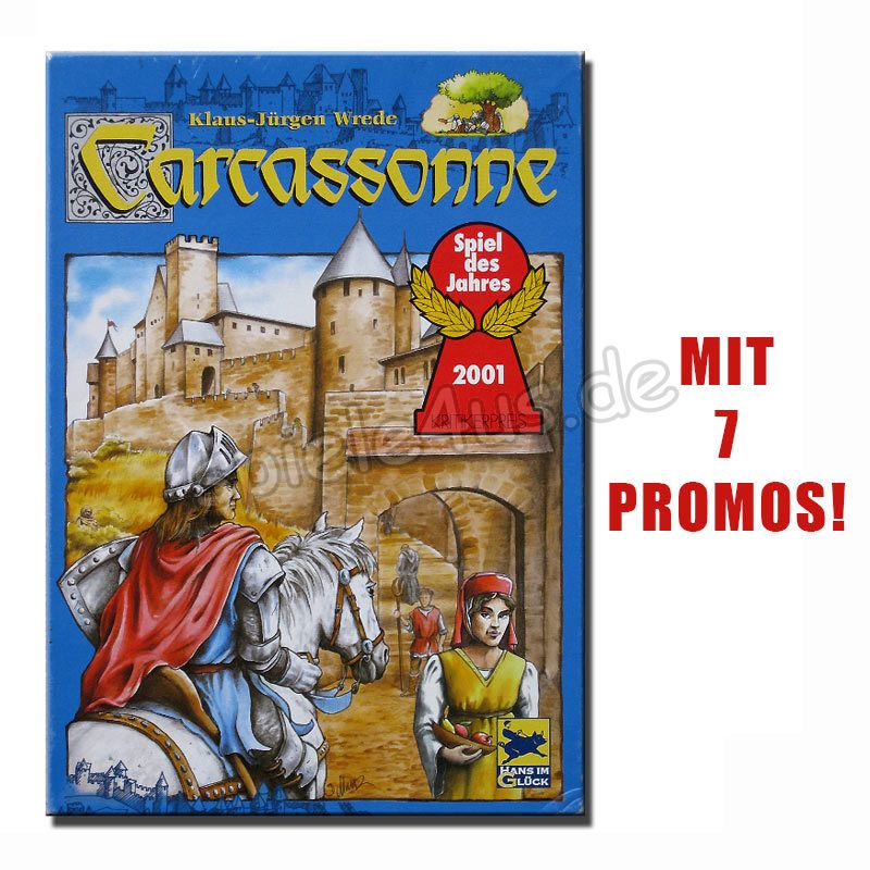 Carcassonne  mit 7 Promos
