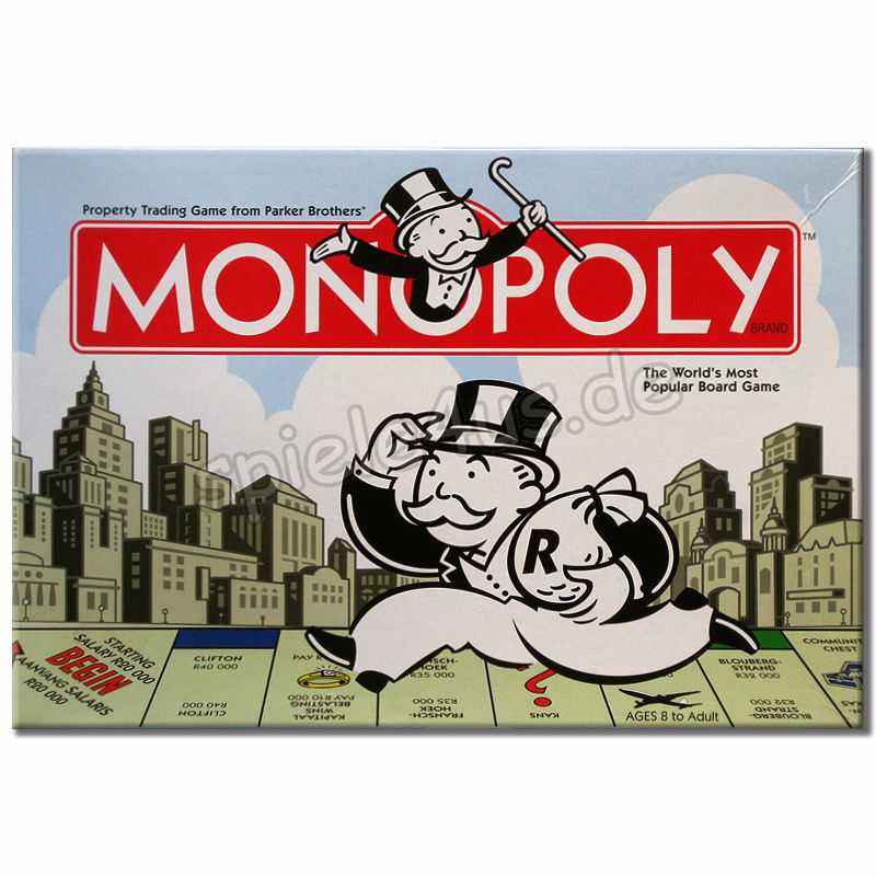 Monopoly The South African Edition