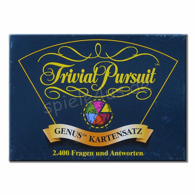 Trivial Pursuit Genus Kartensatz 1995