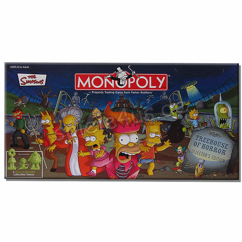 Monopoly The Simpsons Treehouse of Horror ENGLISCH