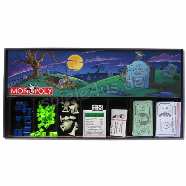 Monopoly The Simpsons Treehouse of Horror ENGLISCH