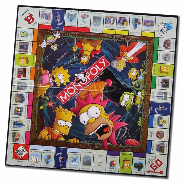 Monopoly The Simpsons Treehouse of Horror ENGLISCH