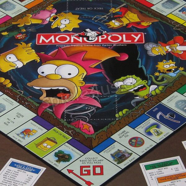 Monopoly The Simpsons Treehouse of Horror ENGLISCH