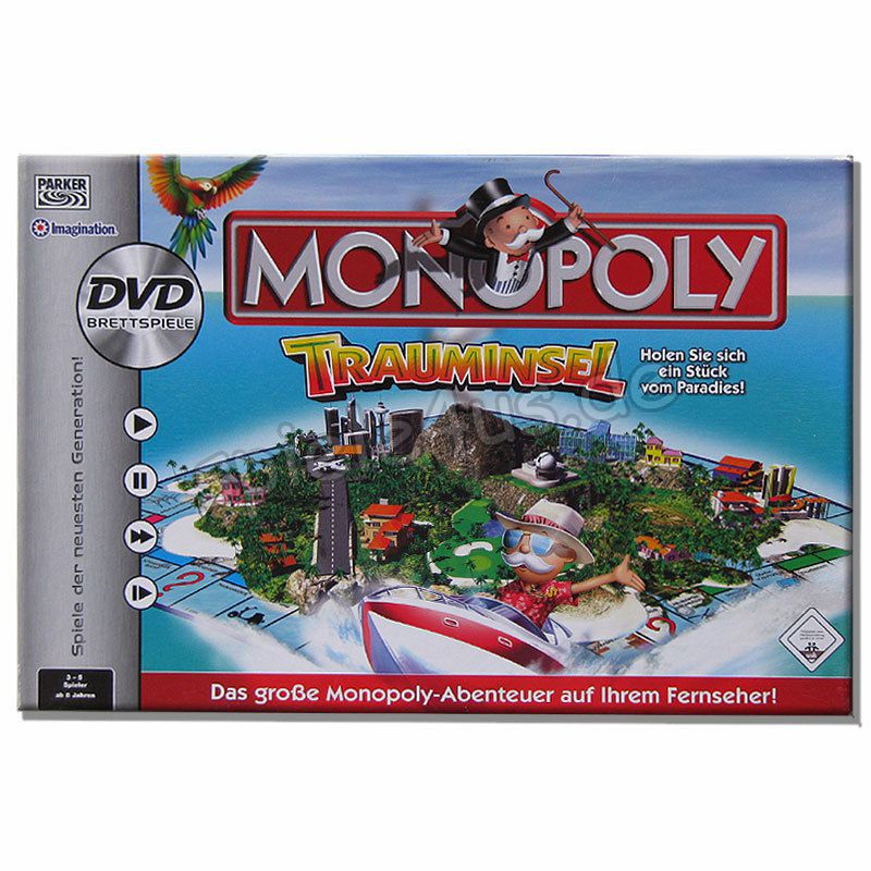 Monopoly Trauminsel DVD Brettspiel