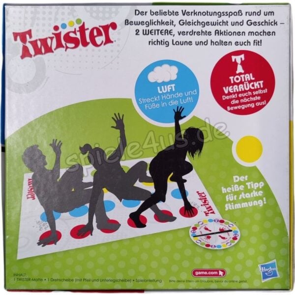 Twister: Das verrückte Spiel mit Verknotungsgefahr