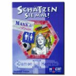 Schätzen Sie mal! Mann & Frau