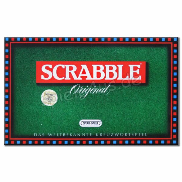 Scrabble Original Natürlich aus Holz