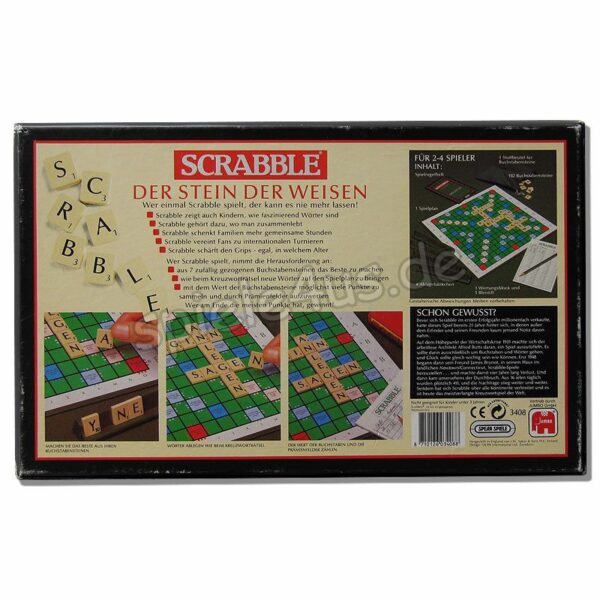 Scrabble Original Natürlich aus Holz