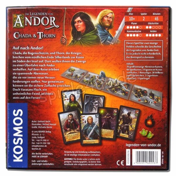 Die Legenden von Andor Chada und Thorn