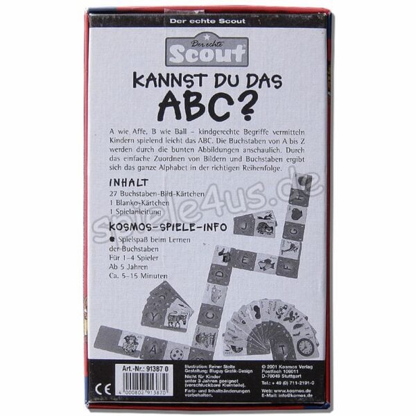 Scout Kannst Du das ABC ?