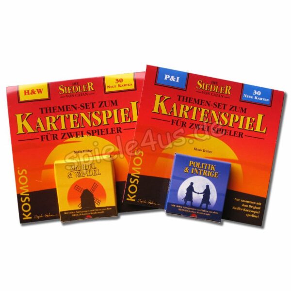 Bundle Catan Kartenspiel  mit 2 Themensets