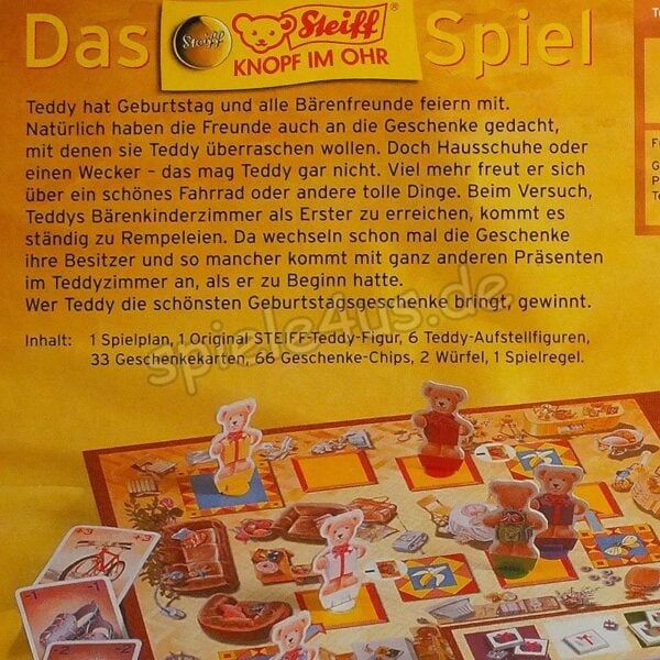 Das Steiff-Spiel Knopf im Ohr