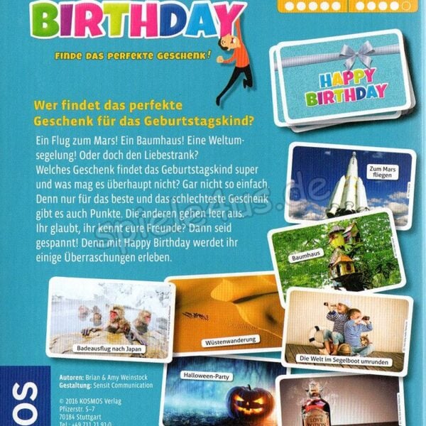 Happy Birthday – Finde das perfekte Geschenk