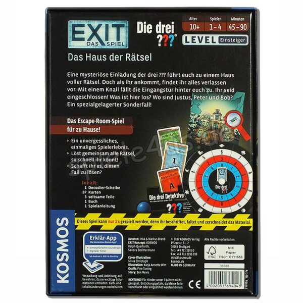 Exit Das Spiel Das Haus der Rätsel