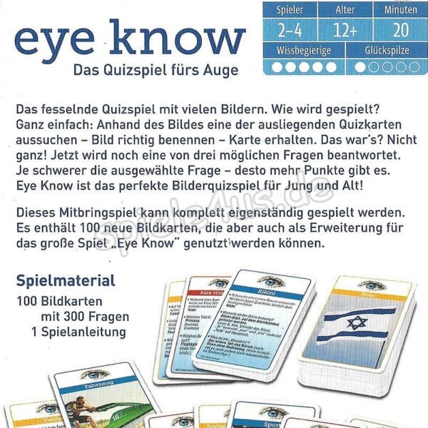 Eye know Mitbringspiel