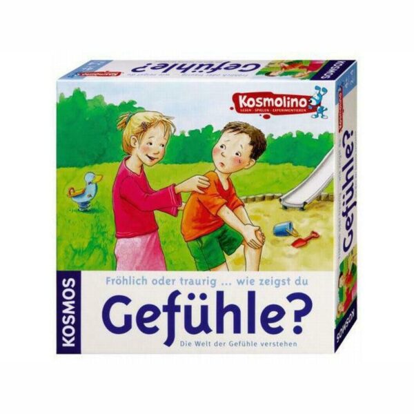 Kosmolino Spiel: Wie zeigst du Gefühle?