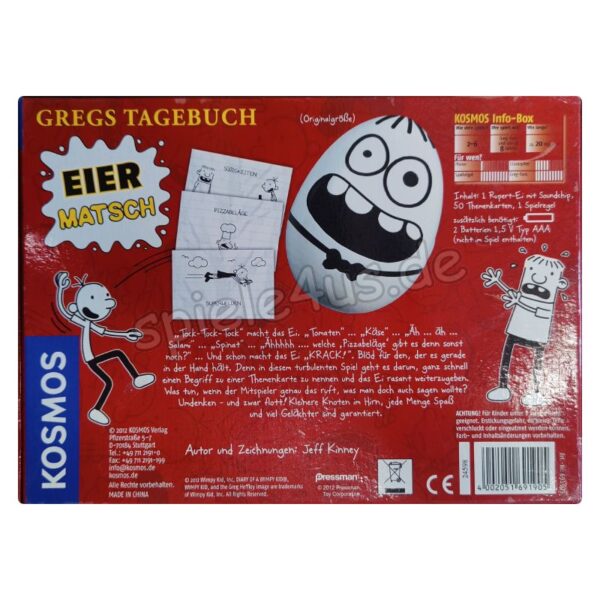 Gregs Tagebuch Eiermatsch