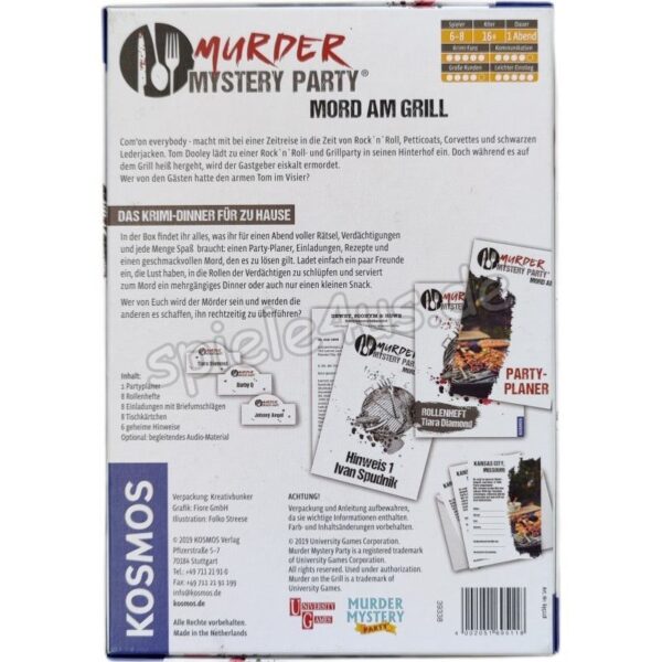 Murder Mystery Party: Mord am Grill