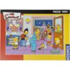 1000 Teile Puzzle The Simpsons In der Schule