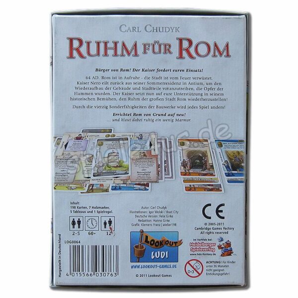 Ruhm für Rom